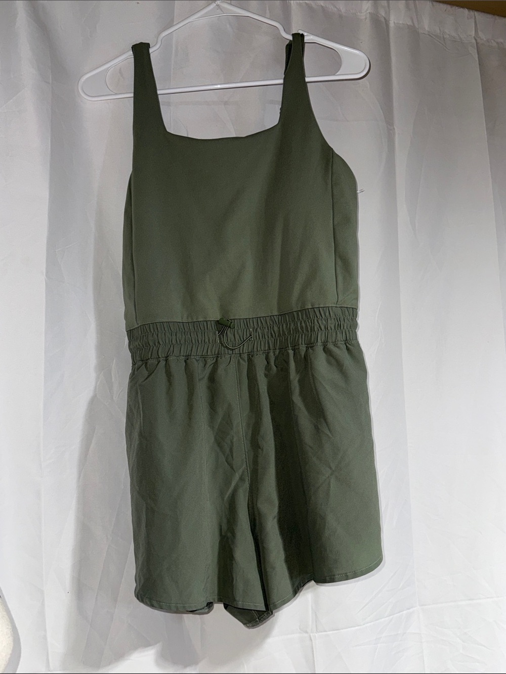 VIVELY Olive Green Romper